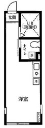 ハーミットクラブハウス神大寺の物件間取画像